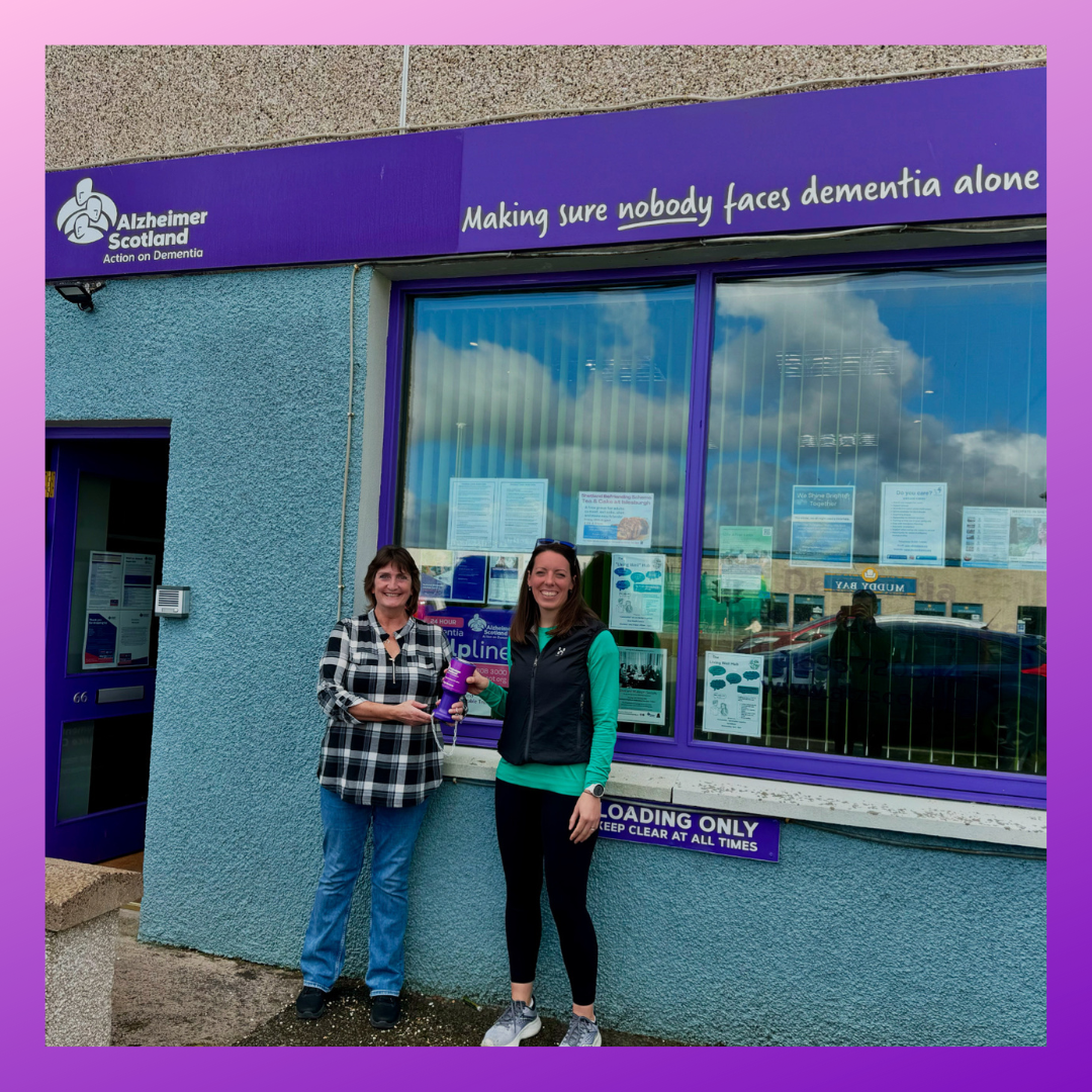 FUNDRAISING FOR ALZHEIMER’S SCOTLAND