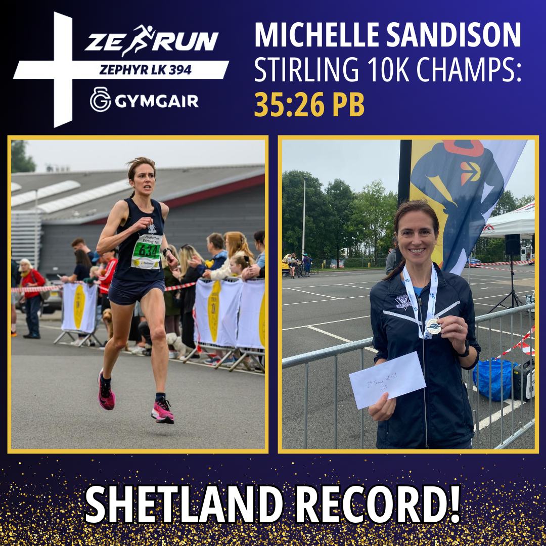 SHETLAND RECORD FOR MICHELLE!